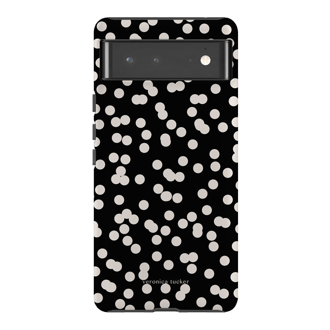 Mini Confetti Noir Printed Phone Cases Google Pixel 6 Pro / Armoured by Veronica Tucker - The Dairy