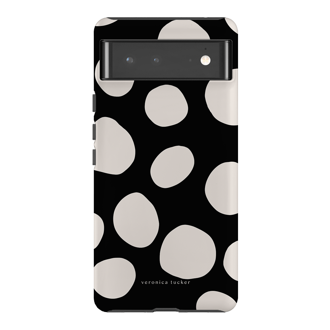 Pebbles Noir Printed Phone Cases Google Pixel 6 Pro / Armoured by Veronica Tucker - The Dairy