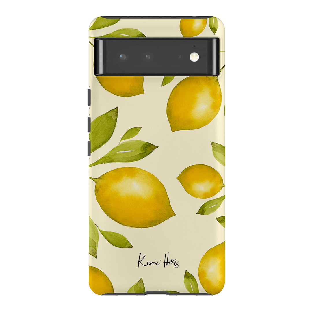 Summer Limone Printed Phone Cases Google Pixel 6 Pro / Armoured by Kerrie Hess - The Dairy