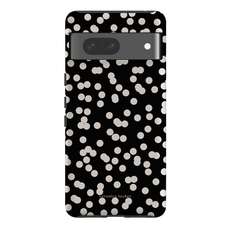 Mini Confetti Noir Printed Phone Cases Google Pixel 7 / Armoured by Veronica Tucker - The Dairy