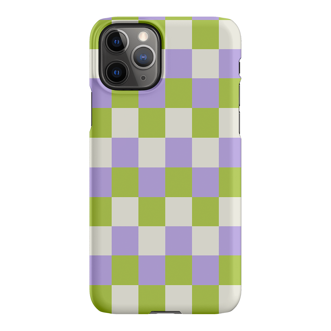 Checks in Winter Matte Case Matte Phone Cases iPhone 11 Pro / Snap by The Dairy - The Dairy