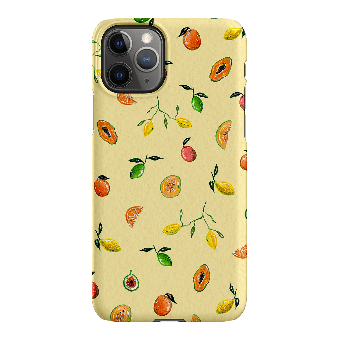 Golden Fruit Printed Phone Cases iPhone 11 Pro Max / Snap by BG. Studio - The Dairy