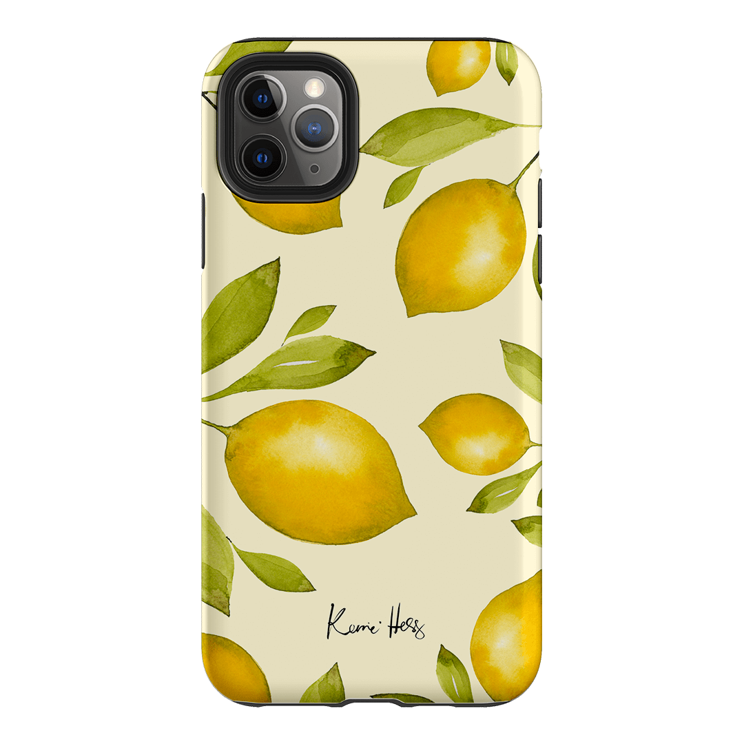 Summer Limone Printed Phone Cases iPhone 11 Pro Max / Armoured by Kerrie Hess - The Dairy
