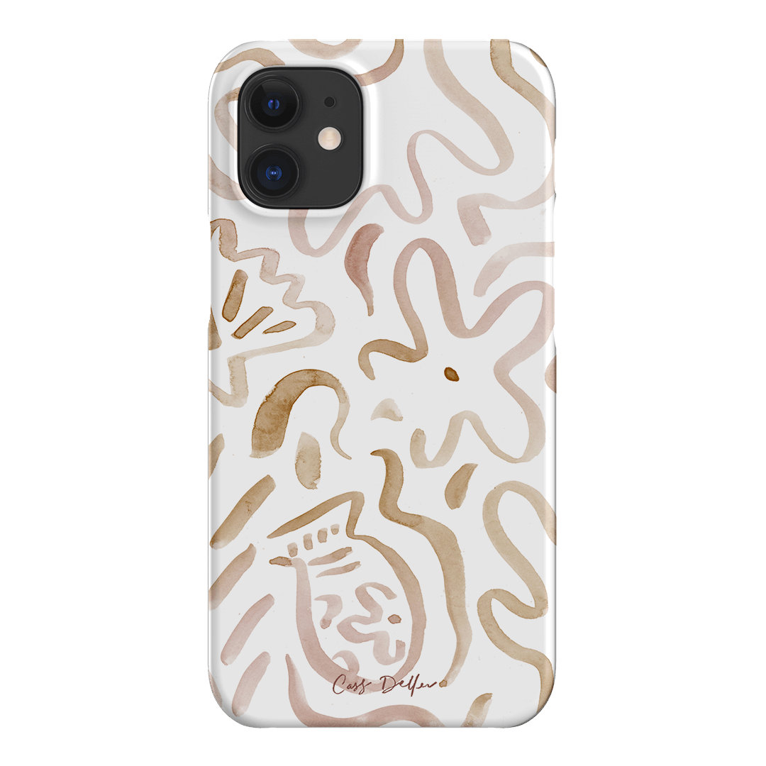 Flow Printed Phone Cases iPhone 12 Mini / Snap by Cass Deller - The Dairy