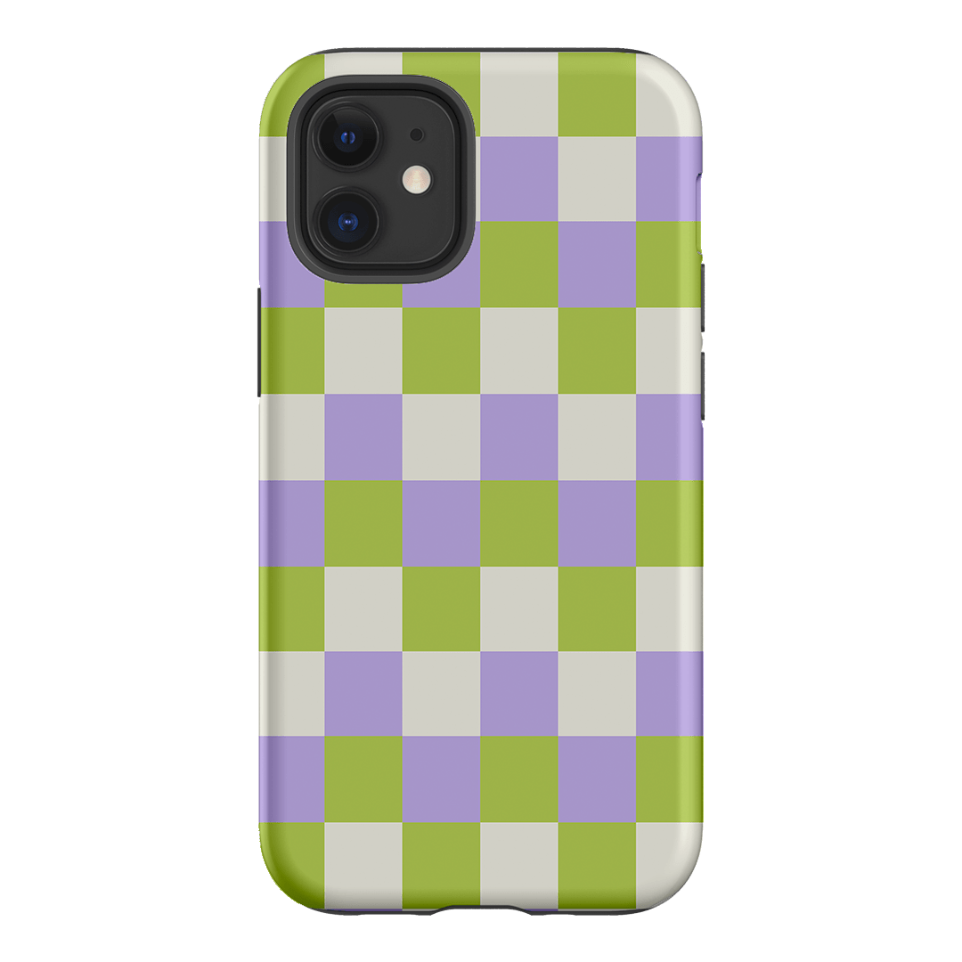 Checks in Winter Matte Case Matte Phone Cases iPhone 12 Mini / Armoured by The Dairy - The Dairy