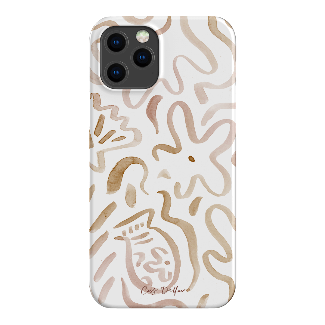 Flow Printed Phone Cases iPhone 12 Pro / Snap by Cass Deller - The Dairy