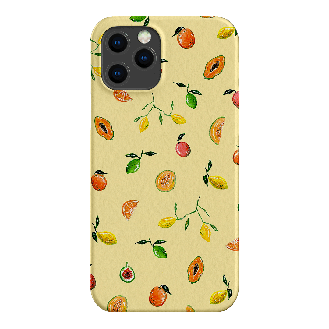 Golden Fruit Printed Phone Cases iPhone 12 Pro / Snap by BG. Studio - The Dairy