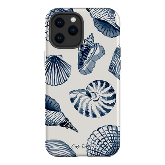 Blue Shells Printed Phone Cases iPhone 12 Pro / Armoured by Cass Deller - The Dairy