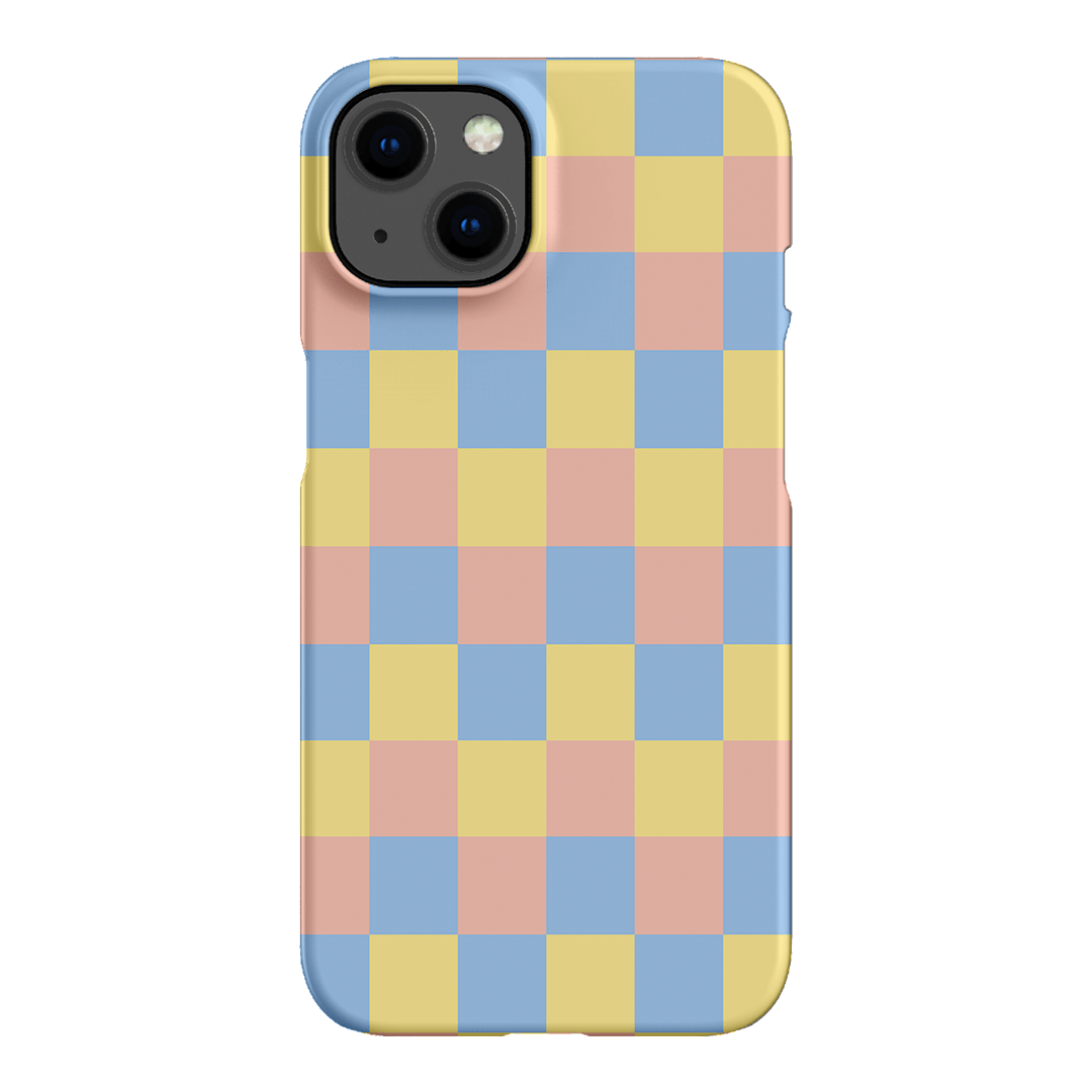 Checks in Spring Matte Case Matte Phone Cases iPhone 13 / Snap by The Dairy - The Dairy