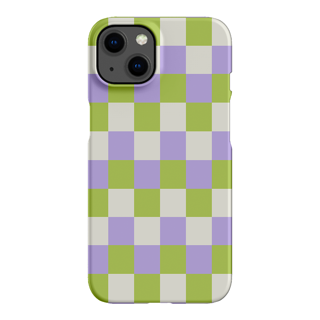 Checks in Winter Matte Case Matte Phone Cases iPhone 13 / Snap by The Dairy - The Dairy