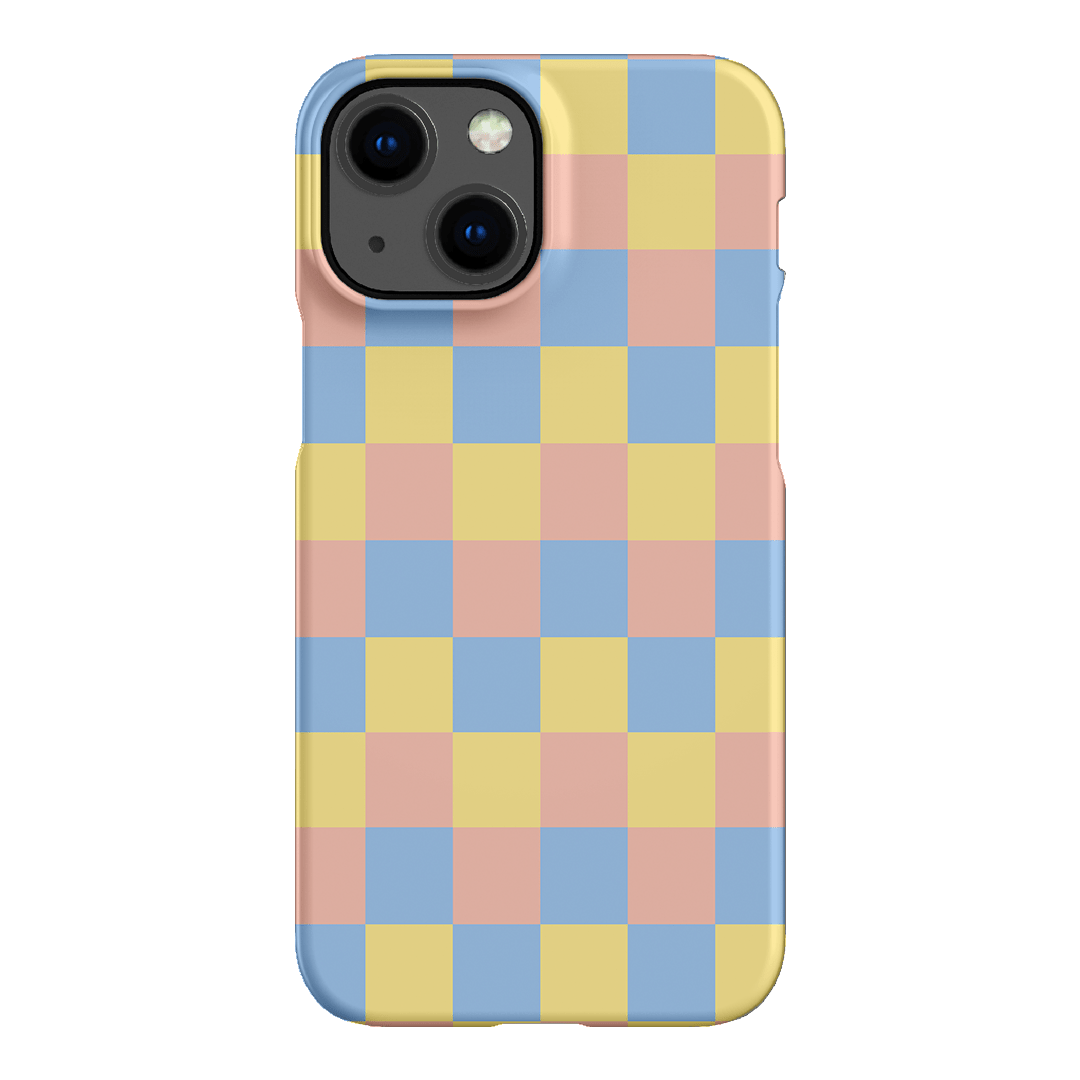 Checks in Spring Matte Case Matte Phone Cases iPhone 13 Mini / Snap by The Dairy - The Dairy