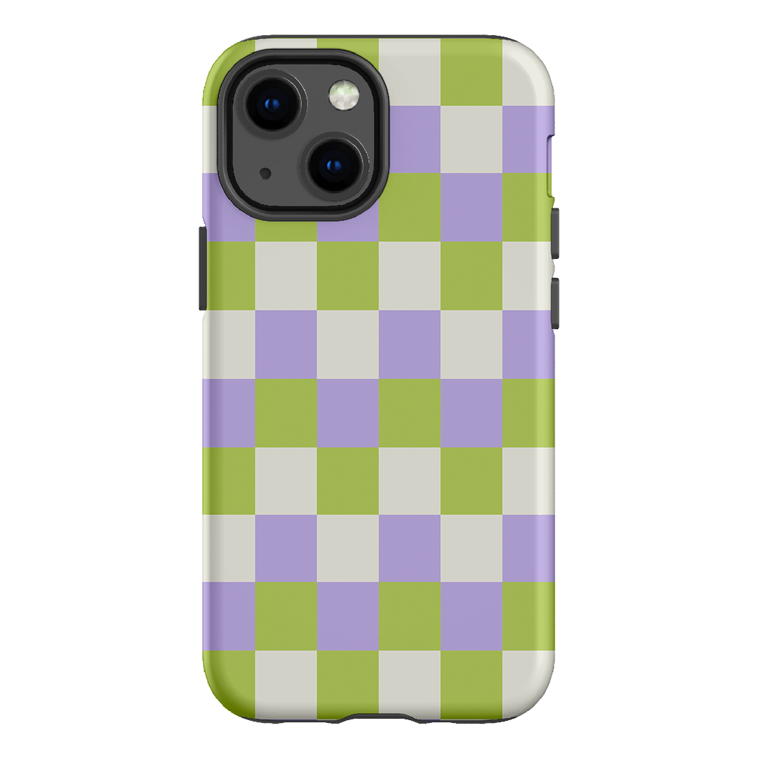 Checks in Winter Matte Case Matte Phone Cases iPhone 13 Mini / Armoured by The Dairy - The Dairy
