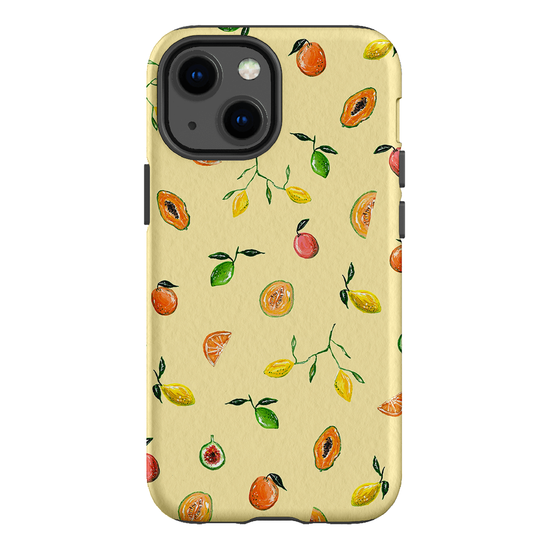 Golden Fruit Printed Phone Cases iPhone 13 Mini / Armoured by BG. Studio - The Dairy