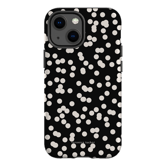 Mini Confetti Noir Printed Phone Cases iPhone 13 Mini / Armoured by Veronica Tucker - The Dairy