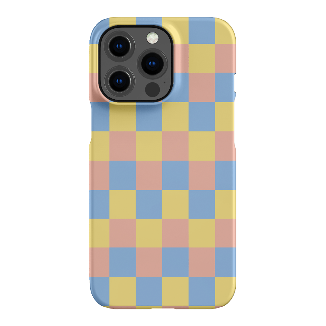 Checks in Spring Matte Case Matte Phone Cases iPhone 13 Pro / Snap by The Dairy - The Dairy