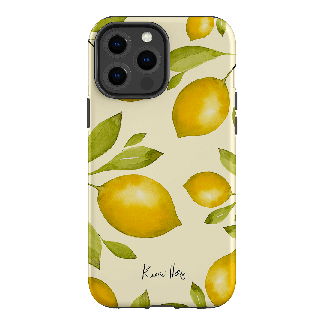 Summer Limone Printed Phone Cases iPhone 13 Pro Max / Armoured by Kerrie Hess - The Dairy