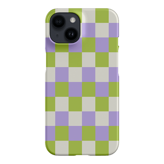 Checks in Winter Matte Case Matte Phone Cases iPhone 14 / Armoured by The Dairy - The Dairy