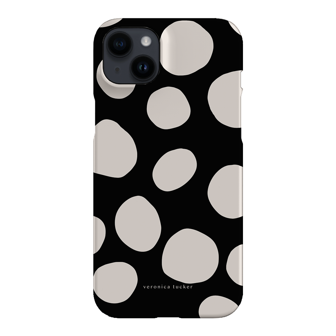 Pebbles Noir Printed Phone Cases iPhone 14 Plus / Snap by Veronica Tucker - The Dairy