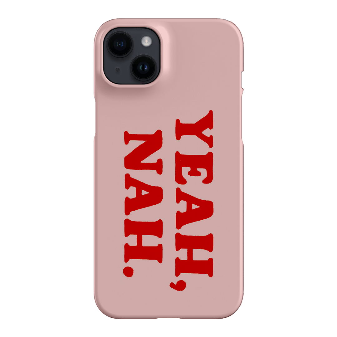 Yeah Nah Printed Phone Cases iPhone 14 Plus / Snap by Jasmine Dowling - The Dairy