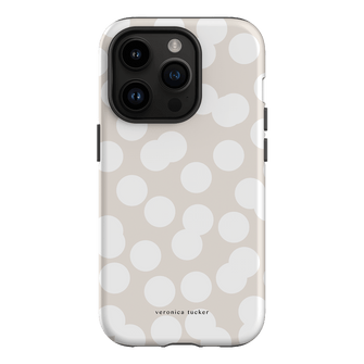 Confetti White Printed Phone Cases iPhone 14 Pro / Armoured by Veronica Tucker - The Dairy