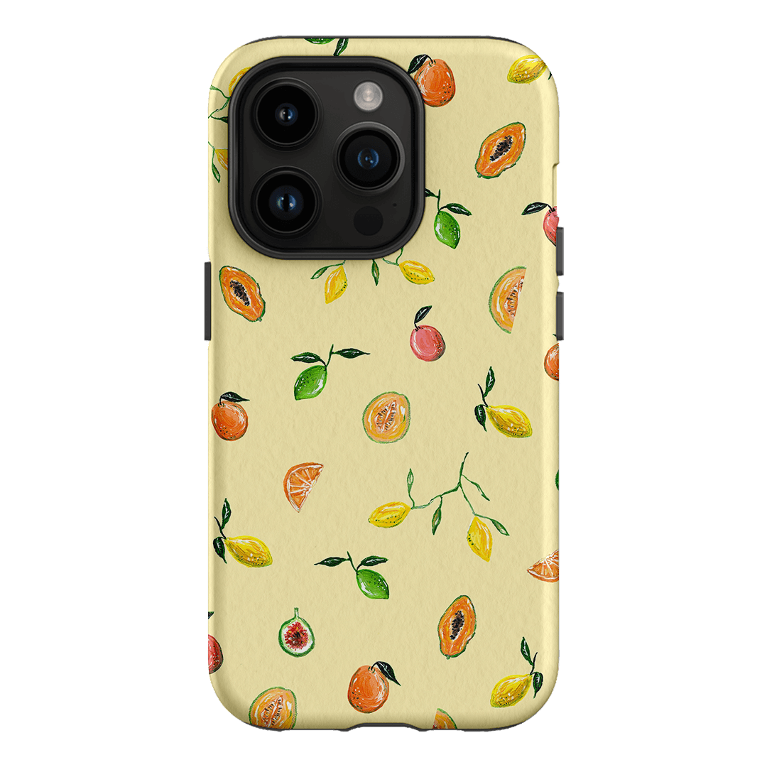 Golden Fruit Printed Phone Cases iPhone 14 Pro / Armoured by BG. Studio - The Dairy