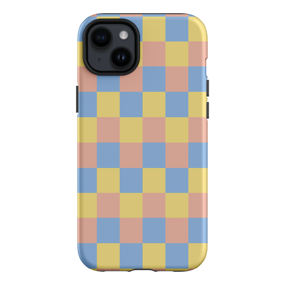 Checks in Spring Matte Case Matte Phone Cases iPhone 14 Plus / Armoured by The Dairy - The Dairy