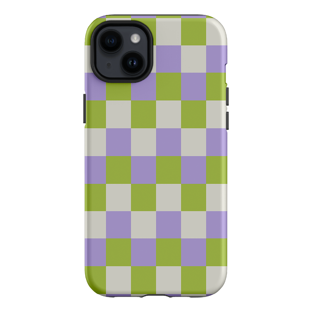Checks in Winter Matte Case Matte Phone Cases iPhone 14 Plus / Armoured by The Dairy - The Dairy