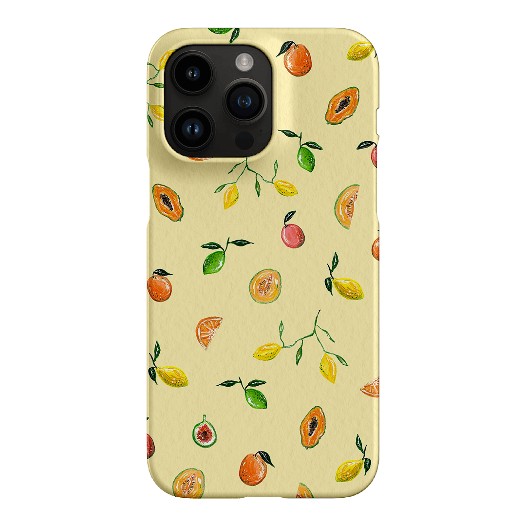 Golden Fruit Printed Phone Cases iPhone 14 Pro Max / Snap by BG. Studio - The Dairy