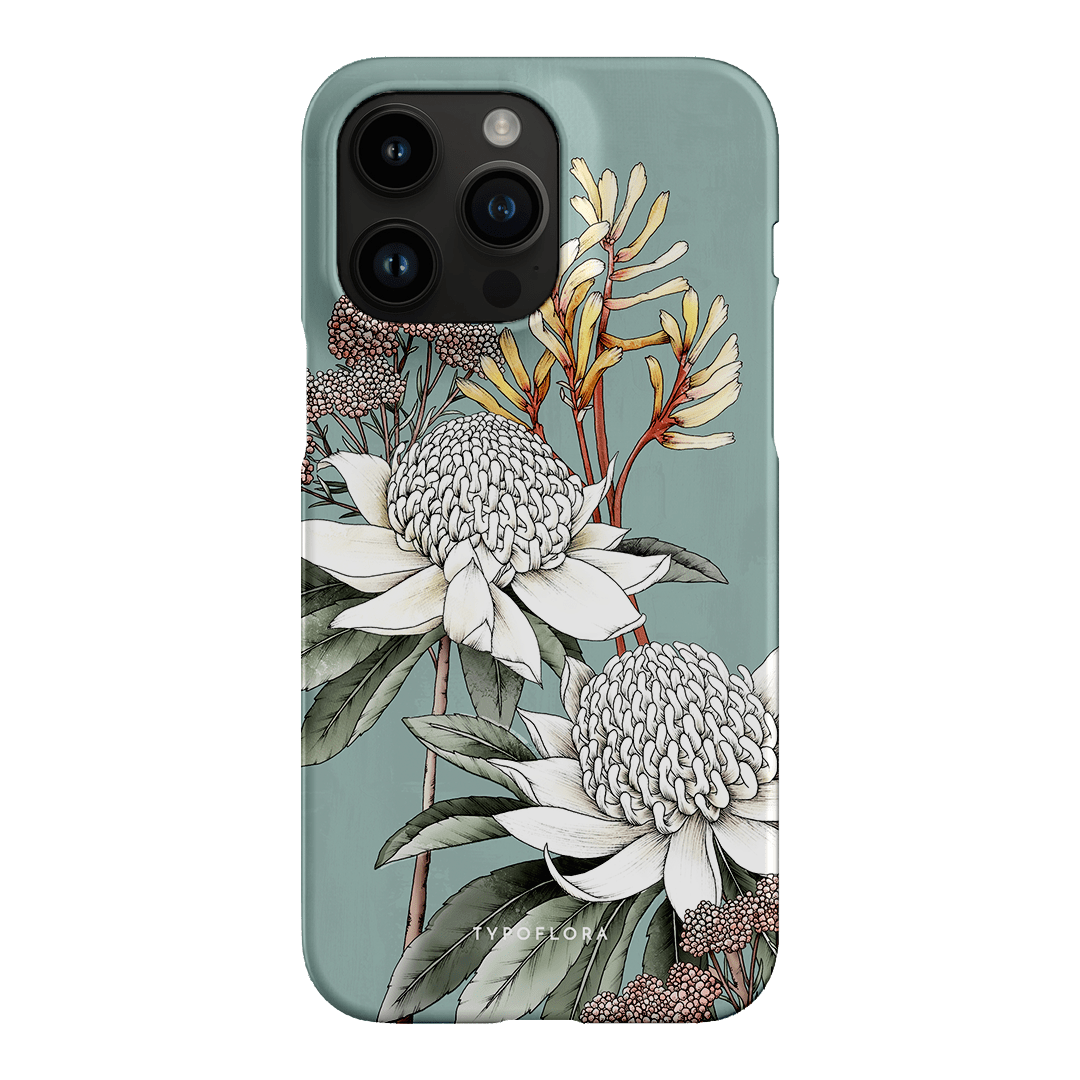 Waratah Printed Phone Cases iPhone 14 Pro Max / Snap by Typoflora - The Dairy