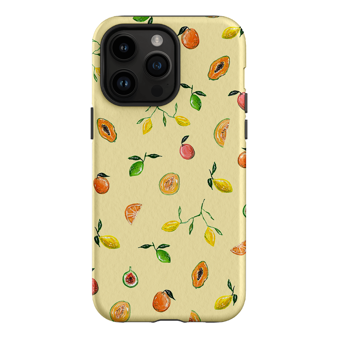 Golden Fruit Printed Phone Cases iPhone 14 Pro Max / Armoured by BG. Studio - The Dairy