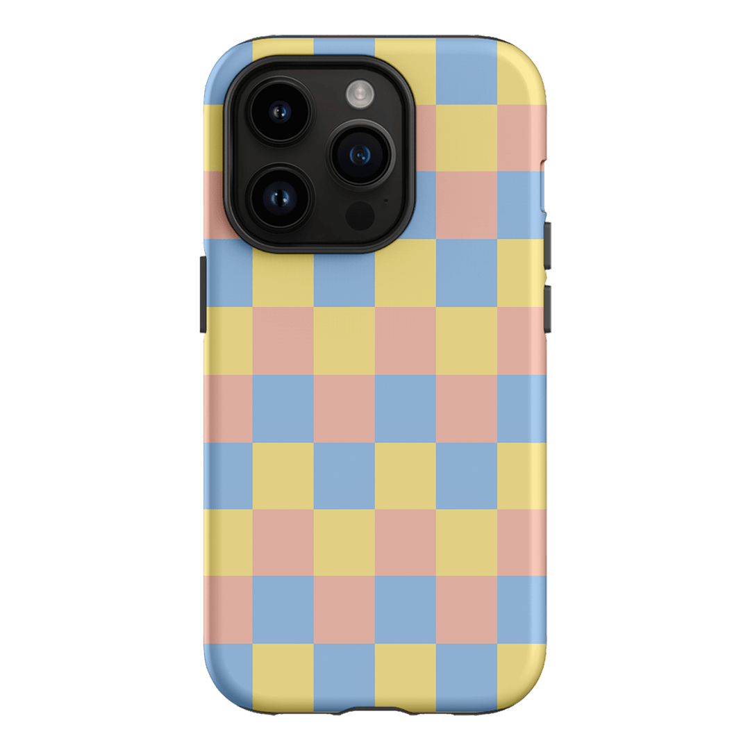 Checks in Spring Matte Case Matte Phone Cases iPhone 14 Pro / Armoured by The Dairy - The Dairy