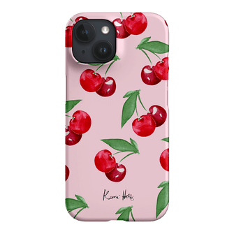 Cherry Rose Printed Phone Cases iPhone 15 / Armoured by Kerrie Hess - The Dairy