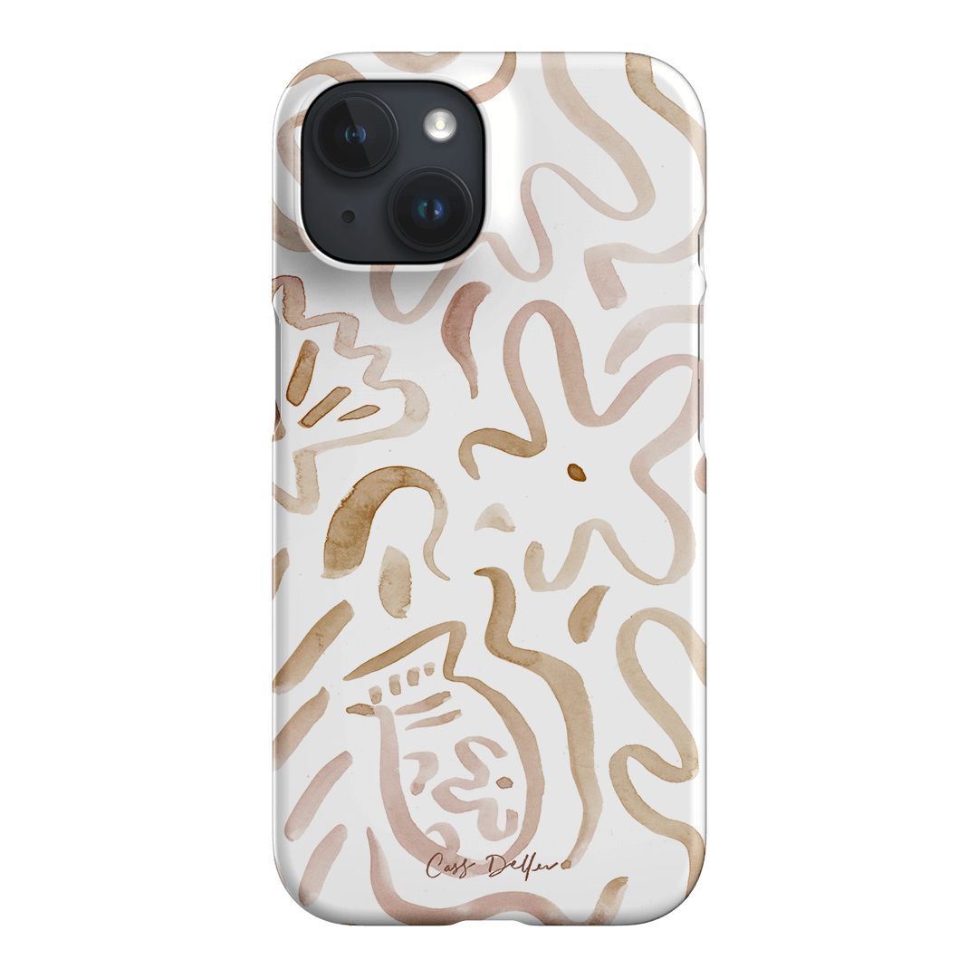 Flow Printed Phone Cases iPhone 15 / Snap by Cass Deller - The Dairy