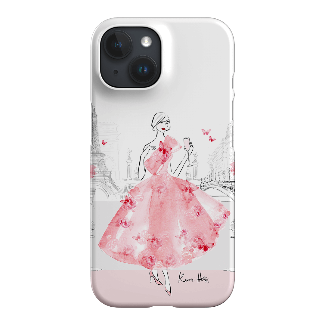 Rose Paris Printed Phone Cases iPhone 15 / Snap by Kerrie Hess - The Dairy