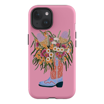Cowgirl Bouquet Printed Phone Cases iPhone 15 / Armoured by Amy Gibbs - The Dairy