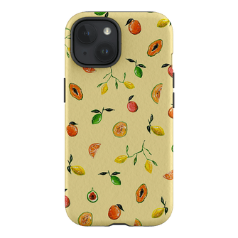 Golden Fruit Printed Phone Cases iPhone 15 / Armoured by BG. Studio - The Dairy
