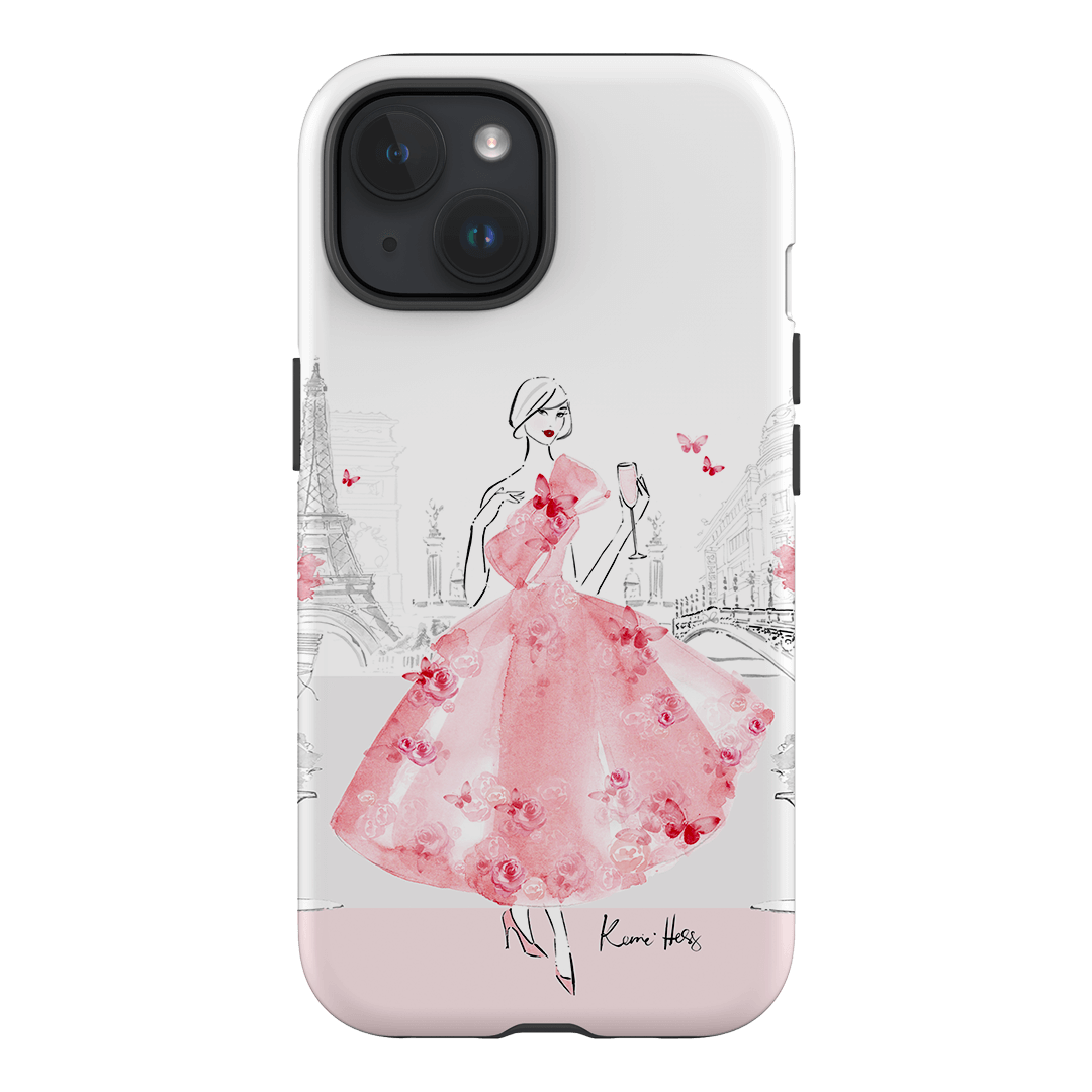 Rose Paris Printed Phone Cases iPhone 15 / Armoured by Kerrie Hess - The Dairy