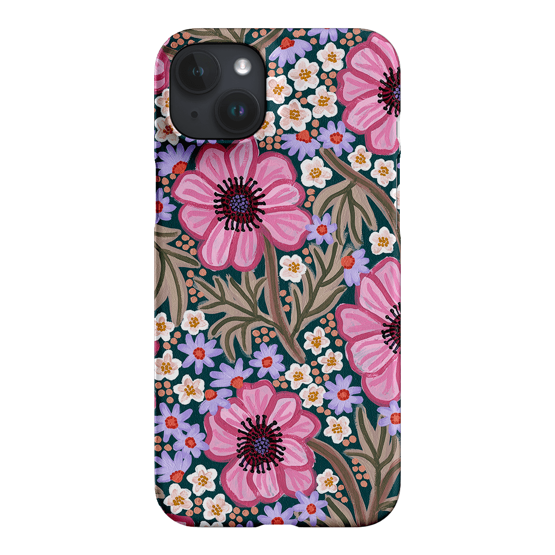 Pretty Poppies Printed Phone Cases iPhone 15 Plus / Snap by Amy Gibbs - The Dairy