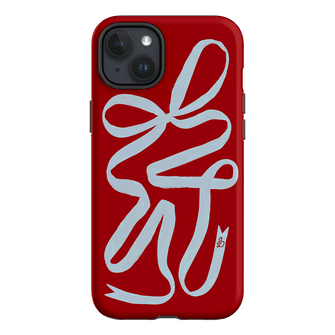 Cottage Ribbon Printed Phone Cases iPhone 15 Plus / Armoured by Jasmine Dowling - The Dairy