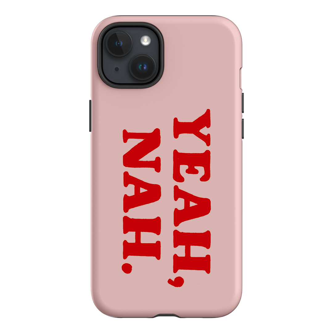Yeah Nah Printed Phone Cases iPhone 15 Plus / Armoured by Jasmine Dowling - The Dairy