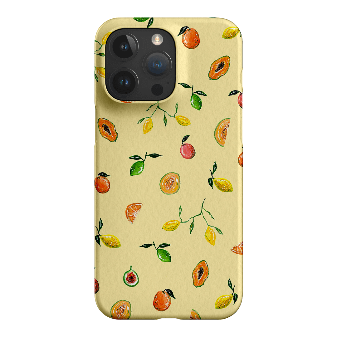 Golden Fruit Printed Phone Cases iPhone 15 Pro Max / Snap by BG. Studio - The Dairy