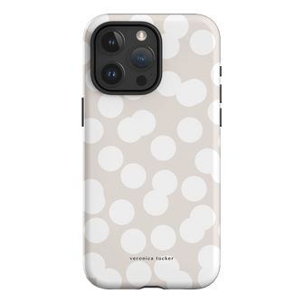 Confetti White Printed Phone Cases iPhone 15 Pro Max / Armoured by Veronica Tucker - The Dairy