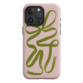 Garden Ribbon Printed Phone Cases iPhone 15 Pro Max / Armoured by Jasmine Dowling - The Dairy