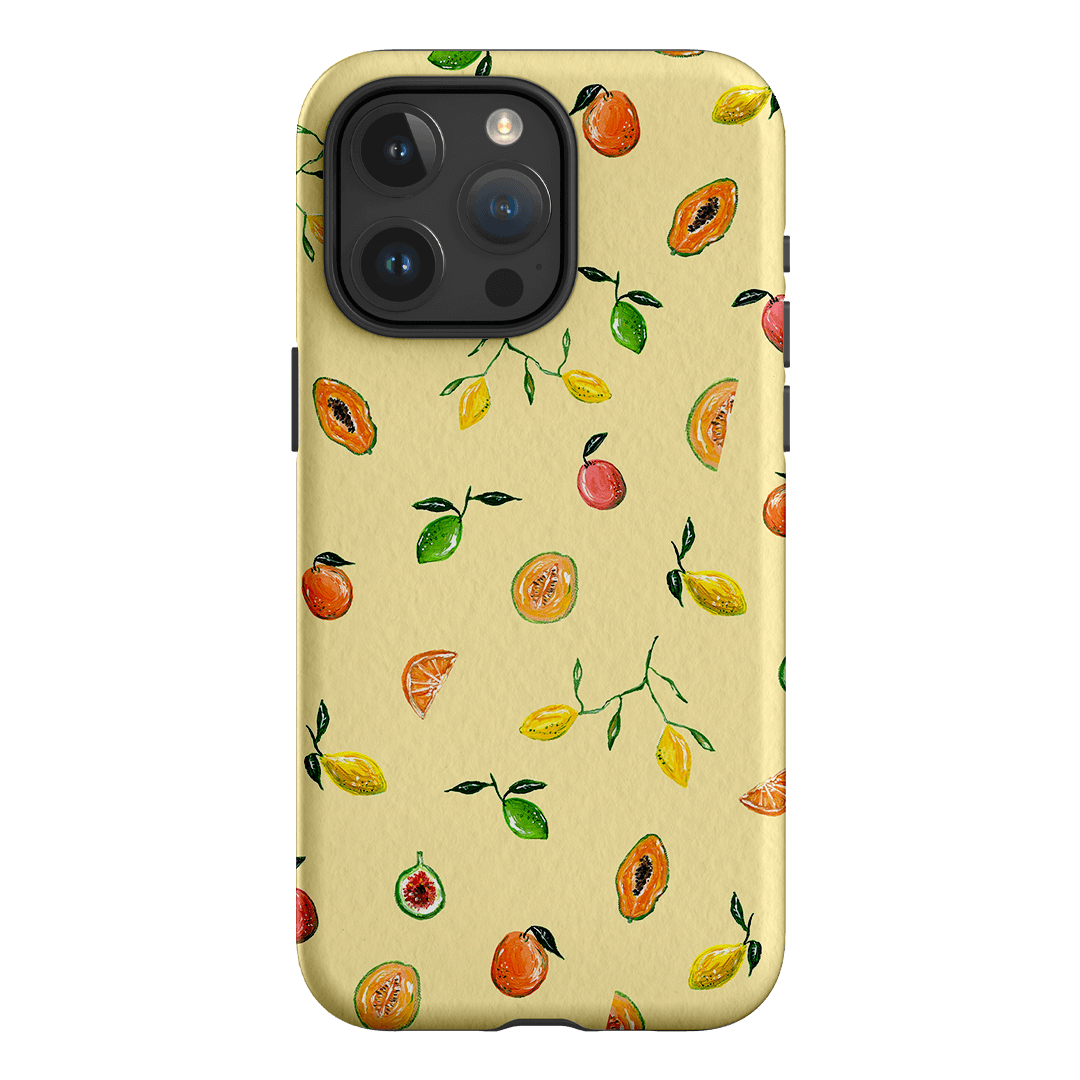 Golden Fruit Printed Phone Cases iPhone 15 Pro Max / Armoured by BG. Studio - The Dairy