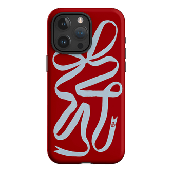 Cottage Ribbon Printed Phone Cases iPhone 15 Pro Max / Armoured by Jasmine Dowling - The Dairy