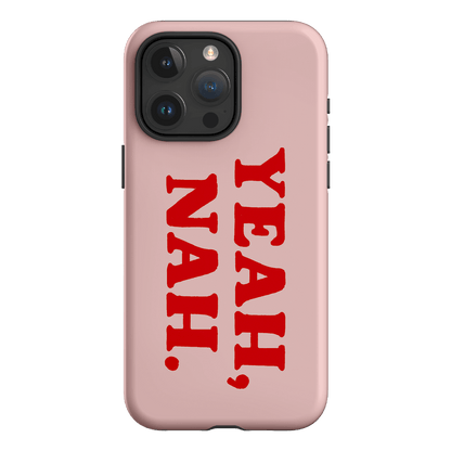 Yeah Nah Printed Phone Cases iPhone 15 Pro Max / Armoured by Jasmine Dowling - The Dairy