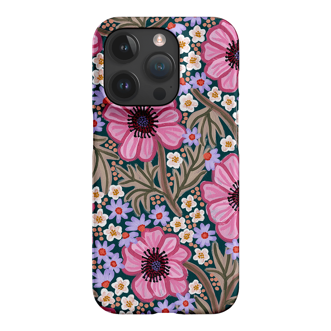 Pretty Poppies Printed Phone Cases iPhone 15 Pro / Snap by Amy Gibbs - The Dairy