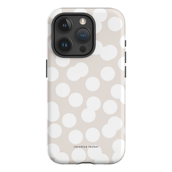 Confetti White Printed Phone Cases iPhone 15 Pro / Armoured by Veronica Tucker - The Dairy