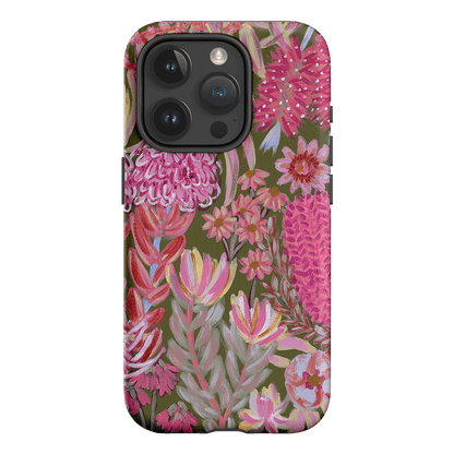 Floral Island Printed Phone Cases iPhone 15 Pro / Armoured by Amy Gibbs - The Dairy