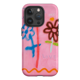Flowers Printed Phone Cases iPhone 15 Pro / Armoured by Kate Eliza - The Dairy